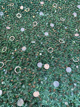 Smaragdzöld csipke Haute Couture